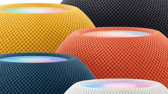 Apple Homepod Mini in unterschiedlichen Farben