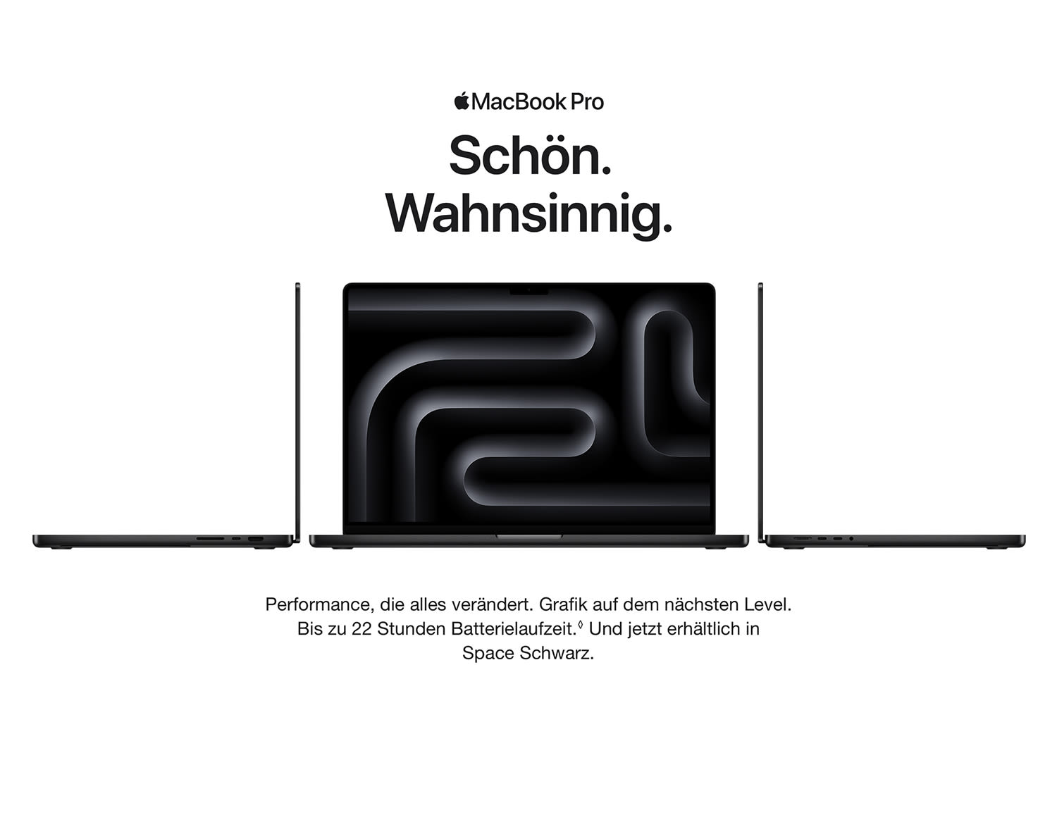 APPLE MacBook Pro (2023), Notebook mit 16 Zoll Display, Apple M3 Pro ...