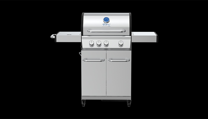 KOENIC KGG-TR 3125 M Gasgrill, Metall (13,5 kW).