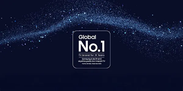 Logo Global numero 1 di Samsung
