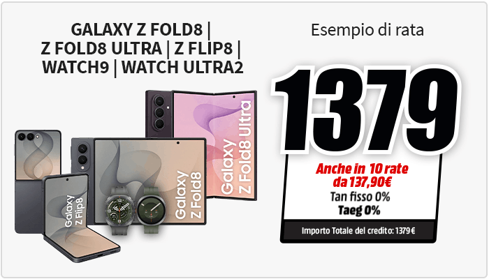SAMSUNG GALAXY Z FOLD8 | Z FOL8 ULTRA | Z FLIP8 E WATCH9 E ULTRA2
