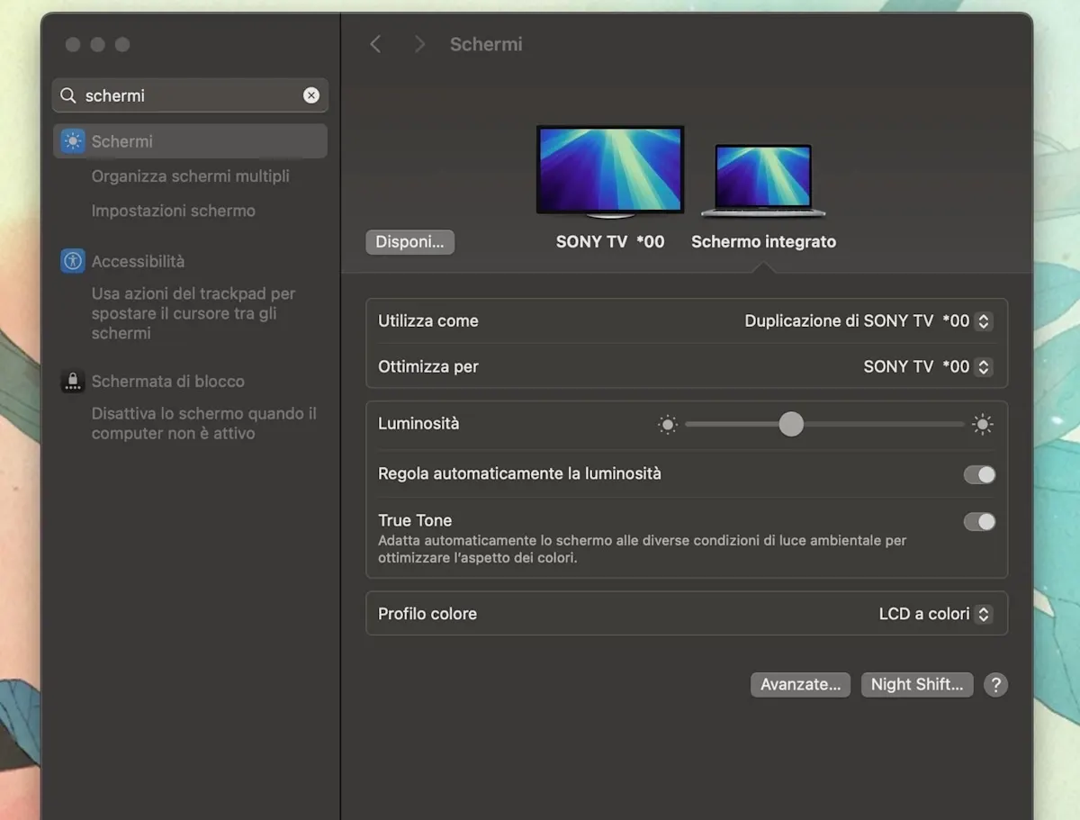 collegamento wireless pc tv
