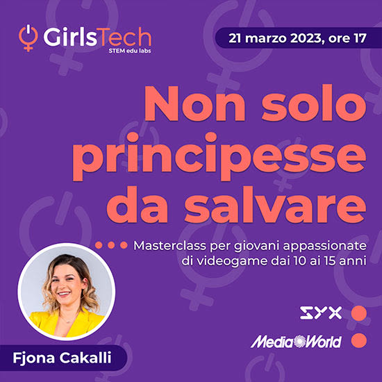 LE DUE MASTERCLASS / tech is woman [MUDULO NUOVO]