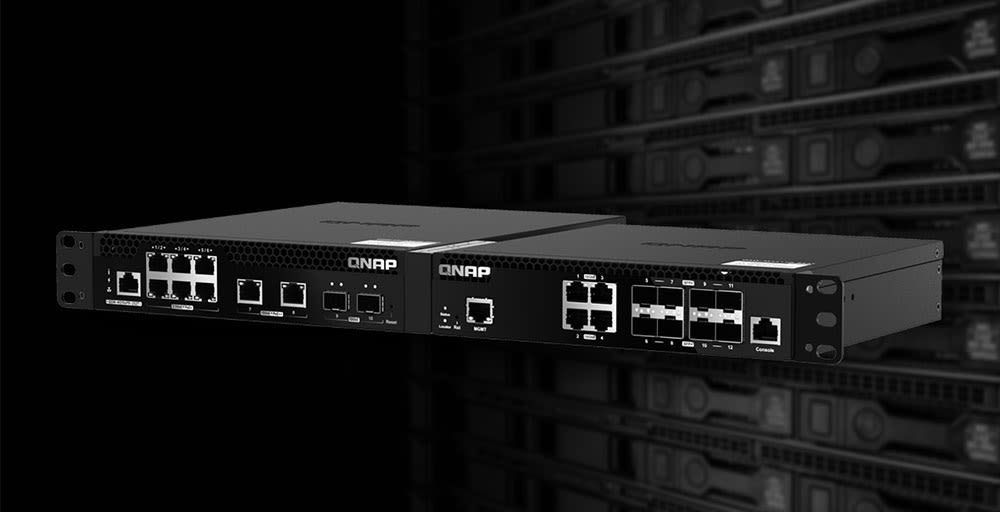 QNAP QSW-M3212R-8S4T, lo switch per piccole aziende e uffici in casa