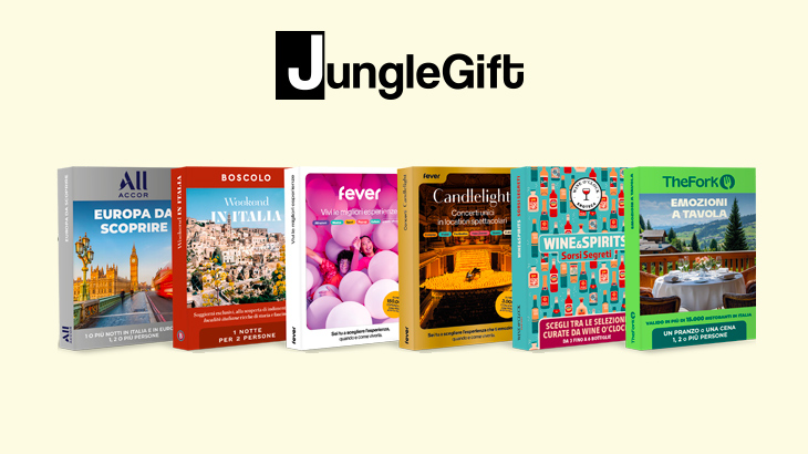 diversi libri junglefit messi uno vicino all'altro con info