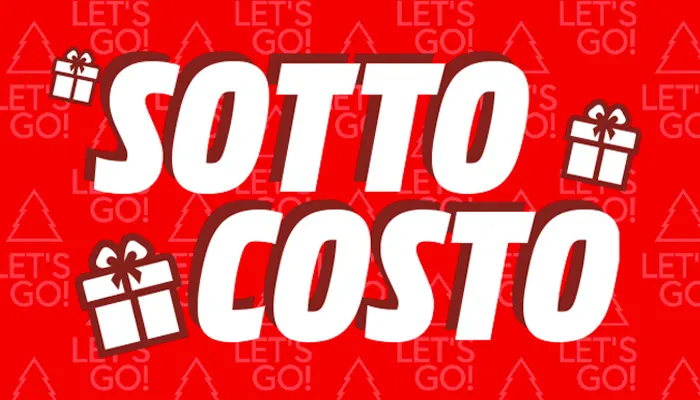Sottocosto con icone natalizie