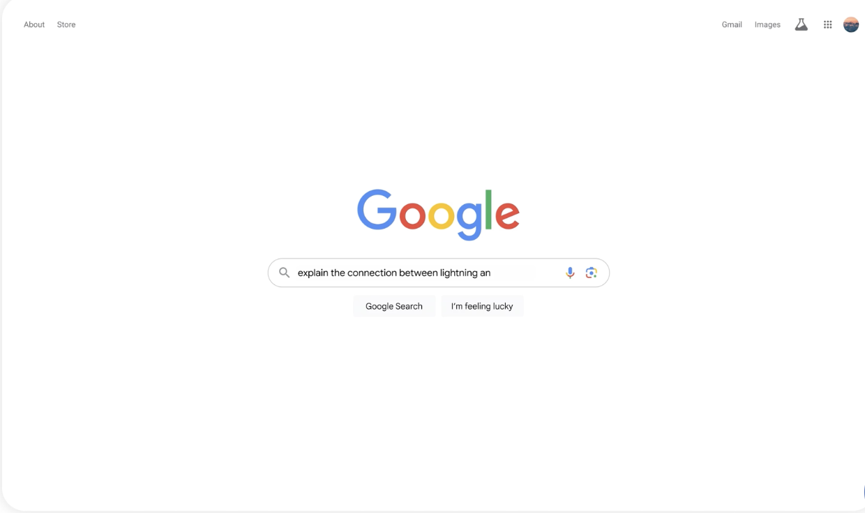 google search nuova interfaccia