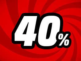 40%