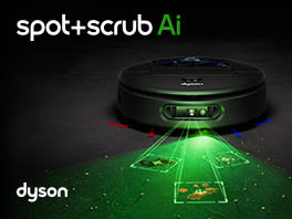 Nuovo Robot Dyson Spot+Scrub™ Ai