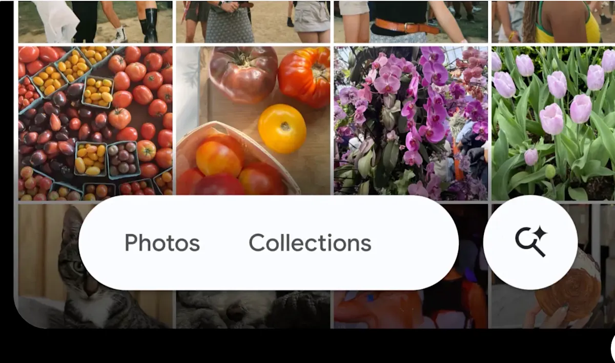 Google Foto nuova schermata