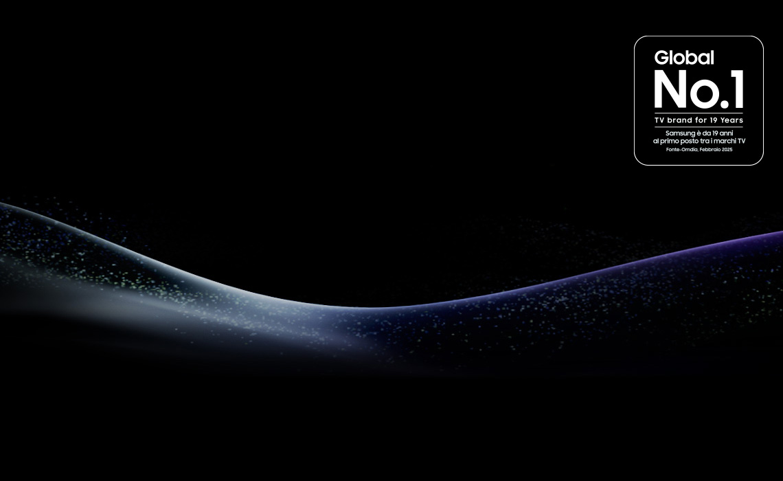 immagine di linee curve blu stellate ai su sfondo nero