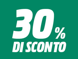 30% DI SCONTO