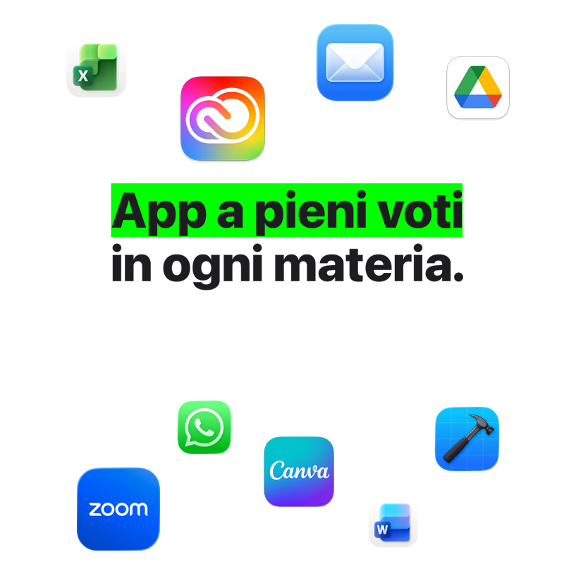 App a pieni voti in ogni materia.