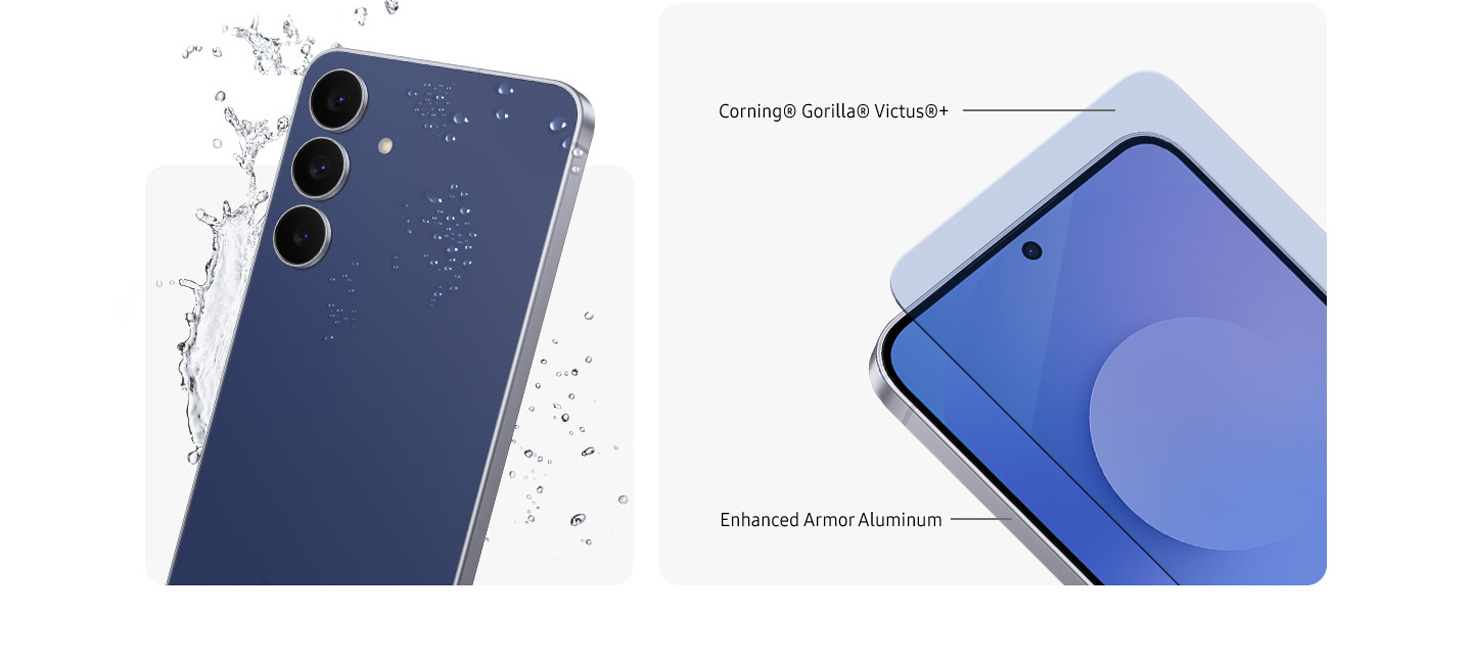 Dettaglio scocca e cornice Samsung Galaxy S25 FE