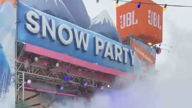 video / JBL Snow Party