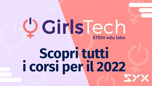 scopri tutti i corsi / tech is woman