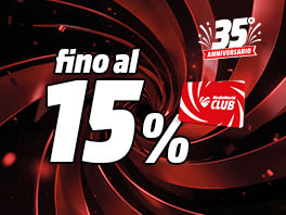 Vedi i prodotti fino al 15% di sconto