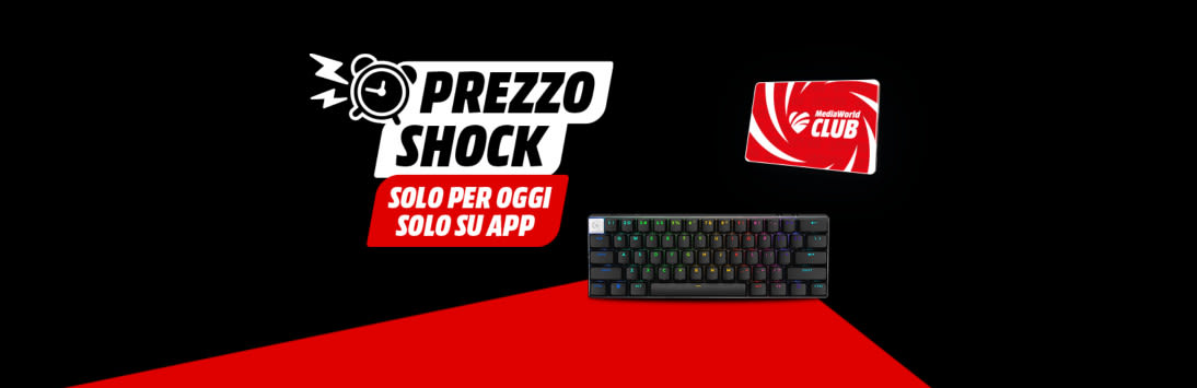 Tastiera Gaming Logitech Pro X 60 a 129,99€