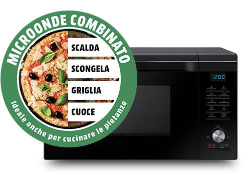 Forno microonde combinato