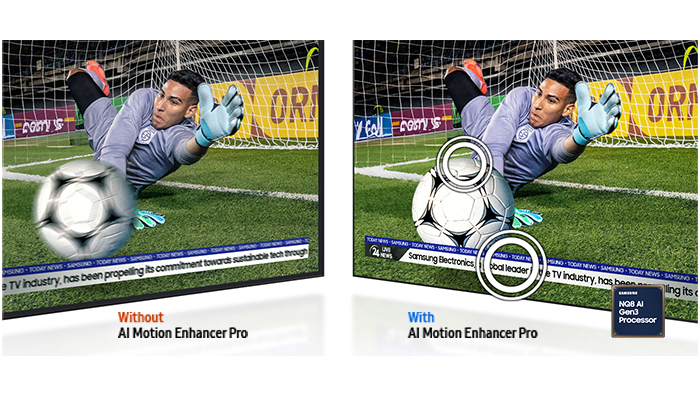 AI Motion Enhancer Pro | Perche TV Samsung [senza fine]