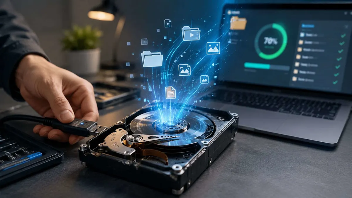 come sistemare un hard disk rotto