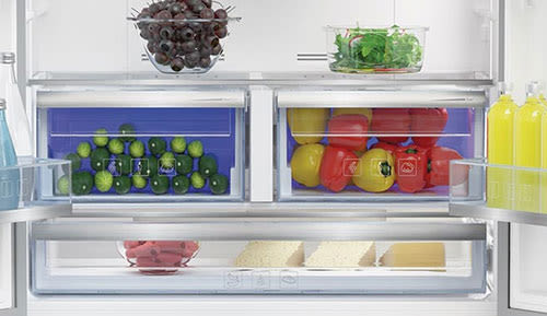 frigorifero cassetti ordine