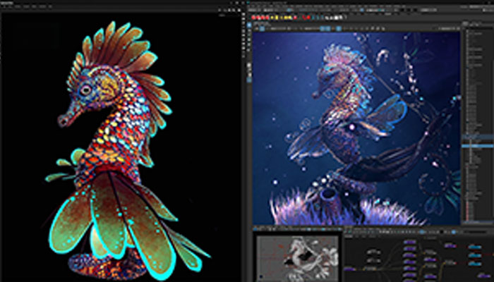 schermata che mostra applicazione per realizzazione modelli 3d