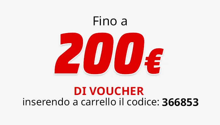 PROMO 200€ DI VOUCHER