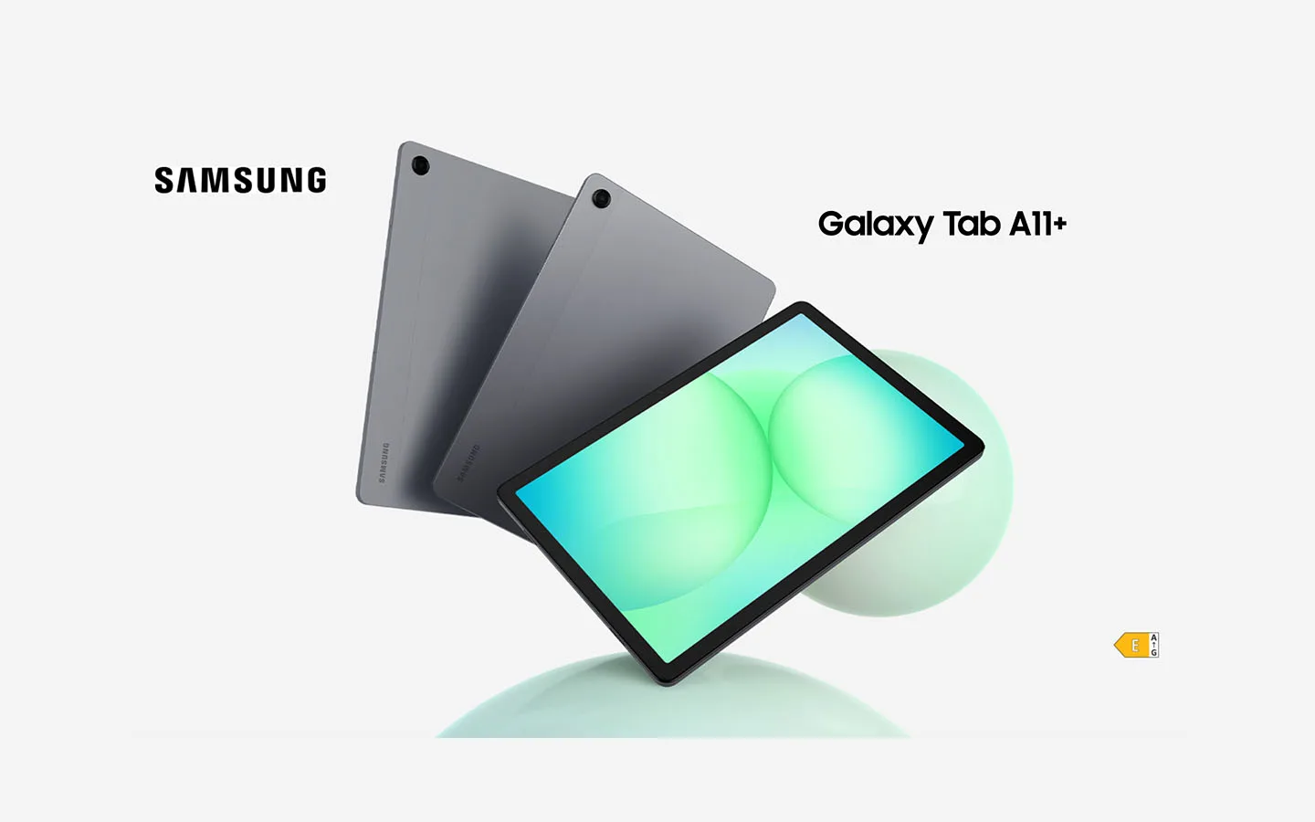 Samsung Galaxy Tab A11+ etichetta energetica B