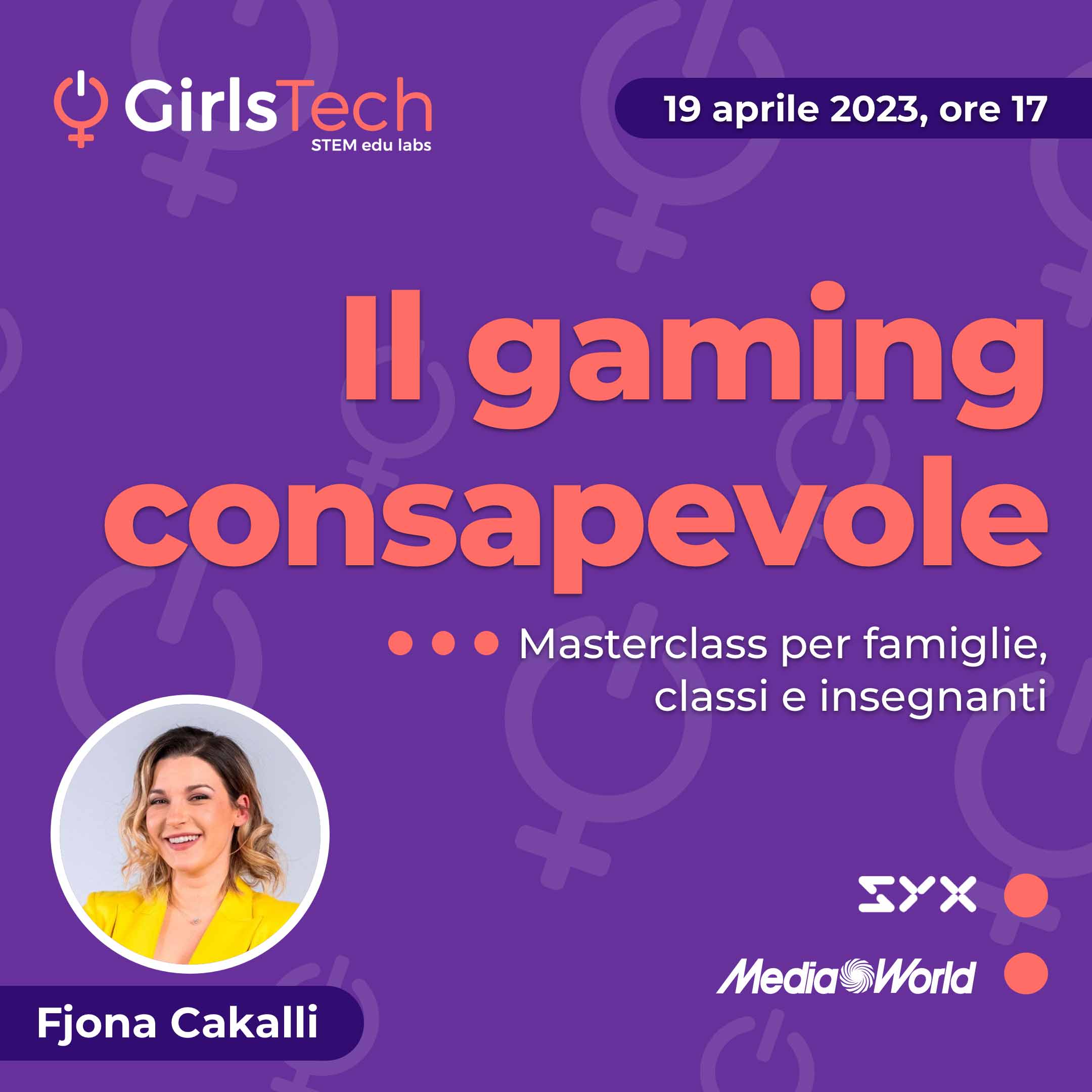Il gaming consapevole / tech is woman [MUDULO NUOVO]