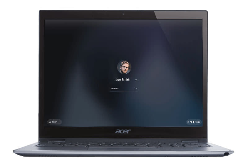 accesso a chromebook