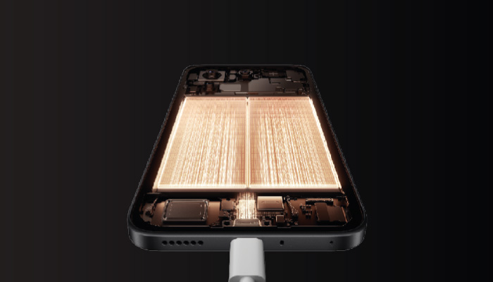 l'interiore di un telefono xiaomi