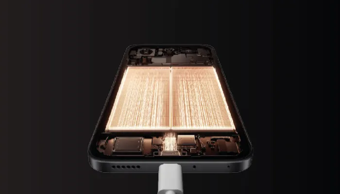 l'interiore di un telefono xiaomi