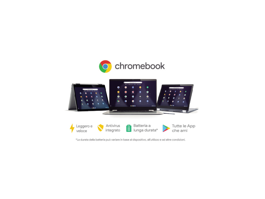 Vantaggi Chromebook | MediaWorld.it