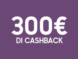 300€ di cashback