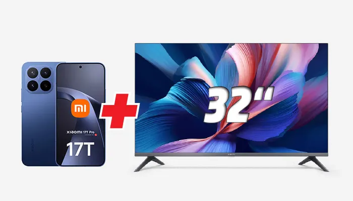 Xiaomi 17T Pro 12 + 512GB + TV 32"