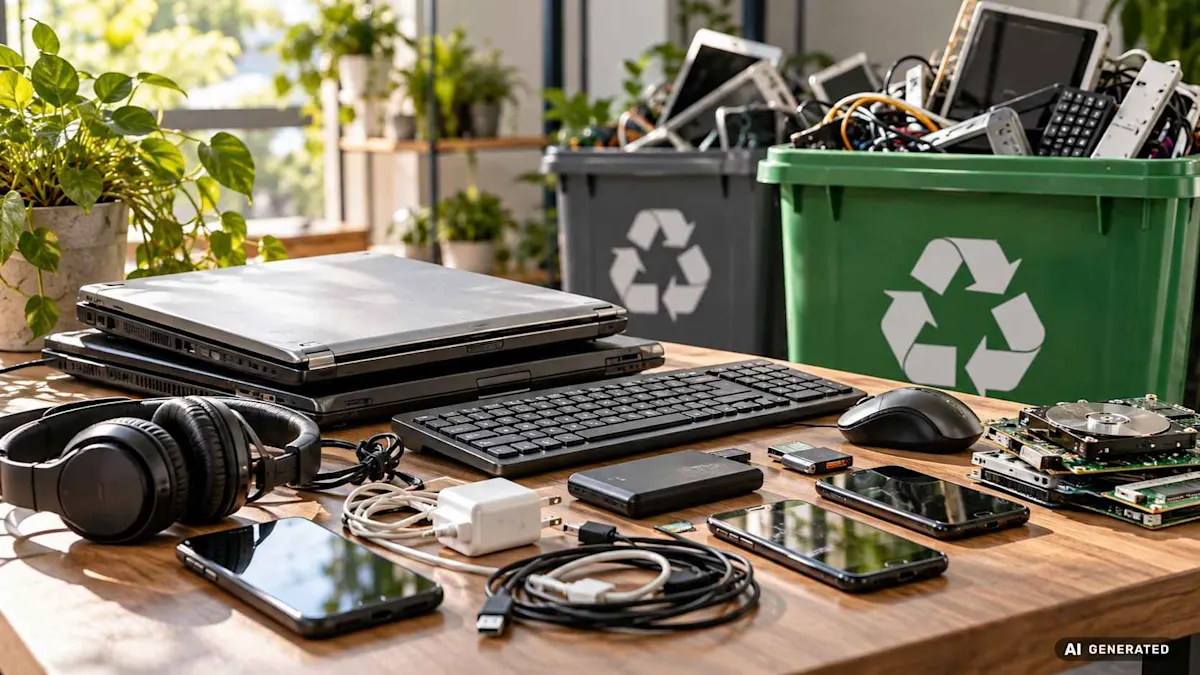 dispositivi elettronici da riciclare