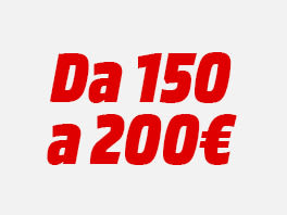 Da 150 a 200€
