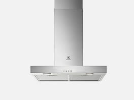 cappe da cucina nere su sfondo grigio