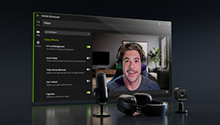 schermata che mostra l'applicazione nvidia encoder