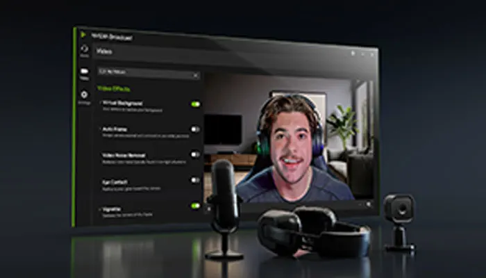 schermata che mostra l'applicazione nvidia encoder