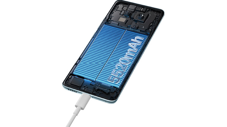 rappresentazione grafica della batteria del redmi note 15