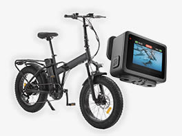 Bici Elettriche e Action Cam