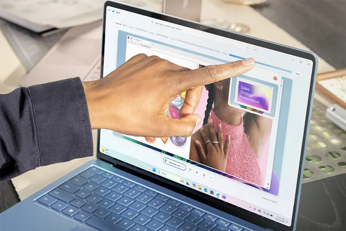 Straordinario touchscreen PixelSense™