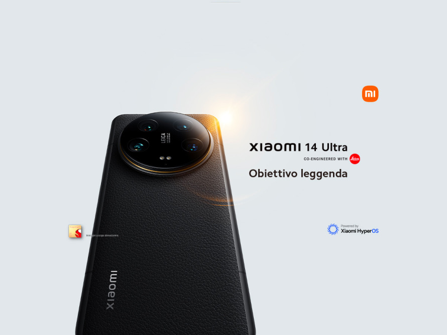 teaser Xiaomi 14 ULTRA / VISUAL FORNITORE / dal 12 aprile/
