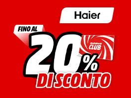 20% DI SCONTO CON MW CLUB - HAIER