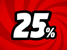 25%