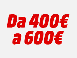 da 400€ a 600€