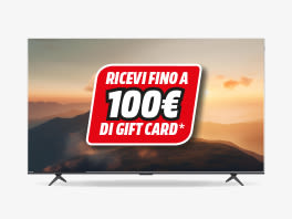 Da 600€ a 899,90€ Ricevi 100€ di Gift Card