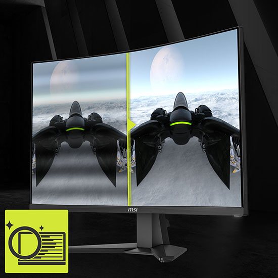 Monitor con differenza anti-flicker